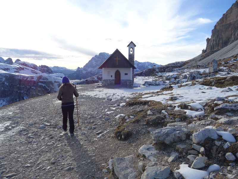 ai piedi delle....Tre Cime di Lavaredo